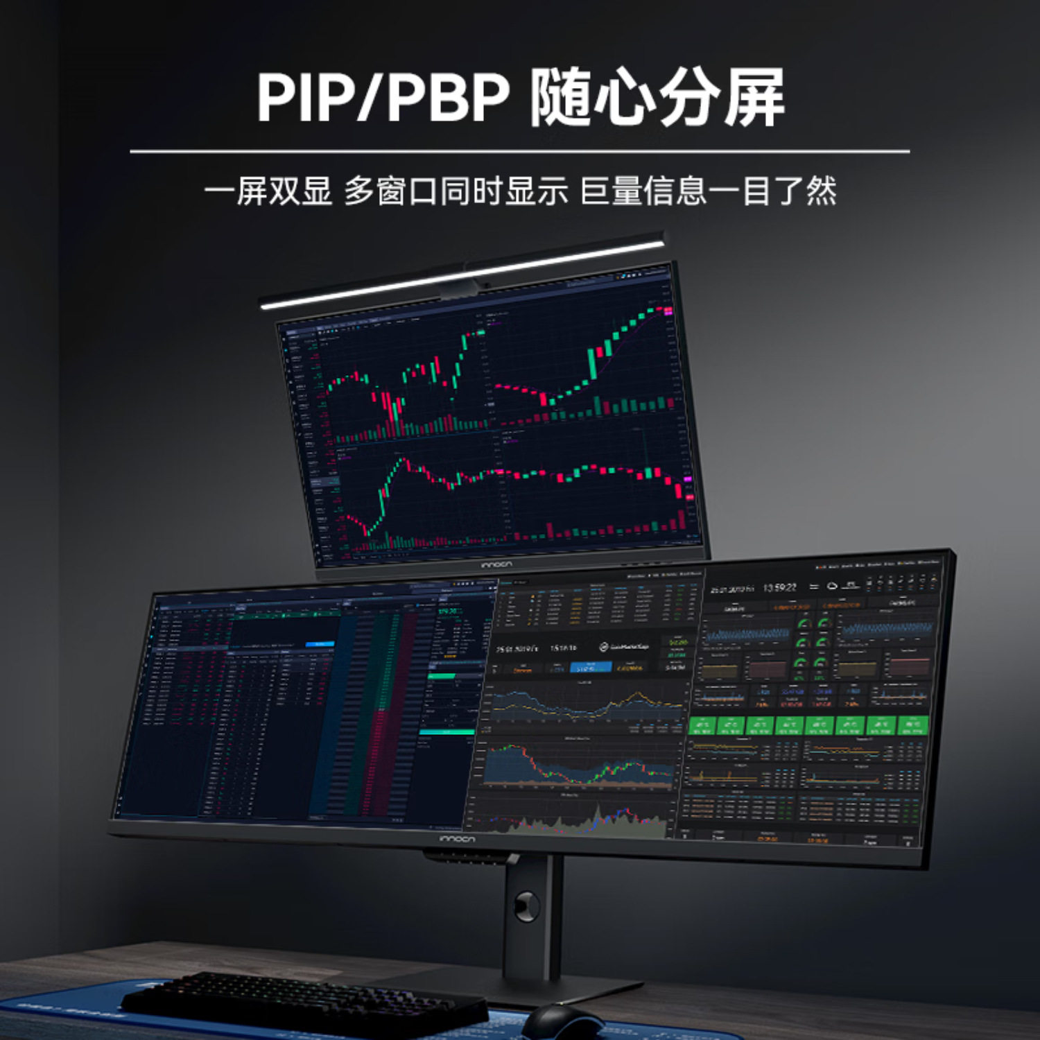 Innocn/United Innovation 43.8inch Monitor 32:9 Ultra-Wide Screen for Editing, Design, Office, Gaming