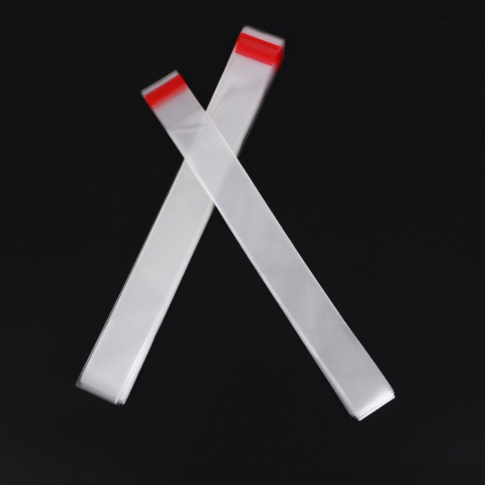 Opp Self-Adhesive Bags, Transparent Long Plastic Jewelry Self-Sealing Packaging Bags, Long Strip Jewelry Packaging