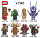 X0285 Детские строительные блоки Warcraft Hell Roar Blade Queen, примитивная минифигурка Каннибала mini 0