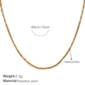 Xl561g0.8mm hammer square chain