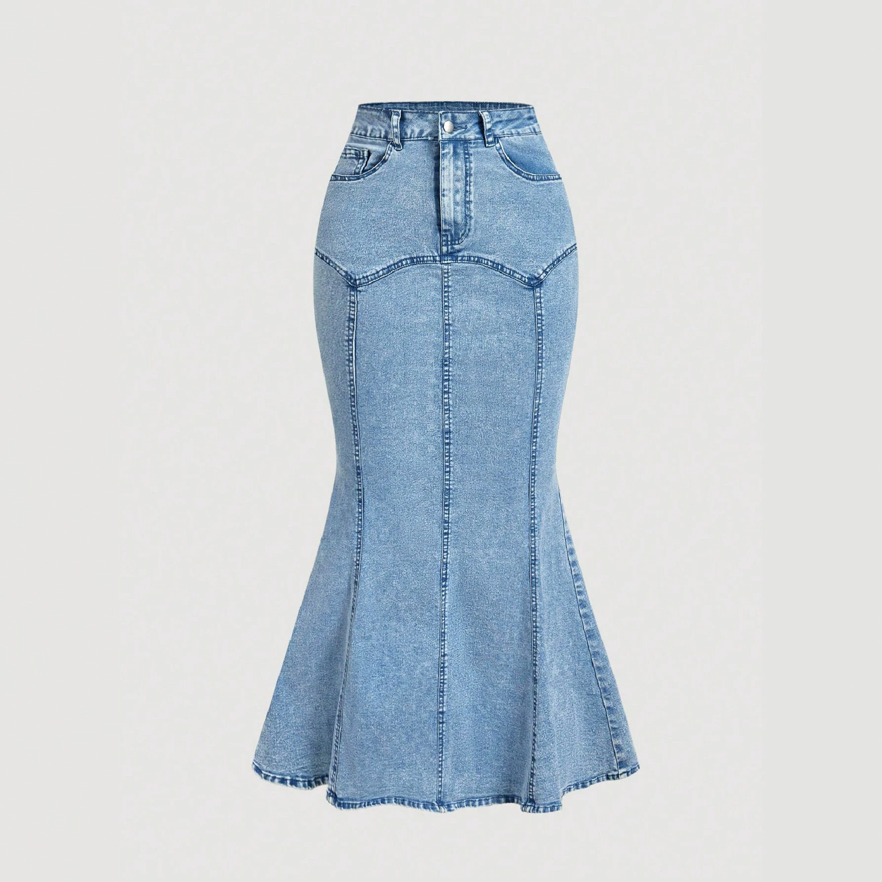 Wholesale Womens Skirts Blue Multiple Sizes OEM ODM Supplier
