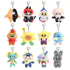 Thai GMM Stars 2025 Sports Meet Plush Toy Keychain Charm Pendant (Same as Celebrity Merch)