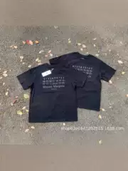 Original quality 25SS Mais @ Margie Maggie Dark Invisible Digital Printing Short Sleeve Loose Couple T-Shirt