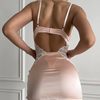 Xi Yun 2025 European and American Cross-Border New Pajamas Sexy Slim Sexy Cut Out Suspender Intimates Two-Piece Set for Women
