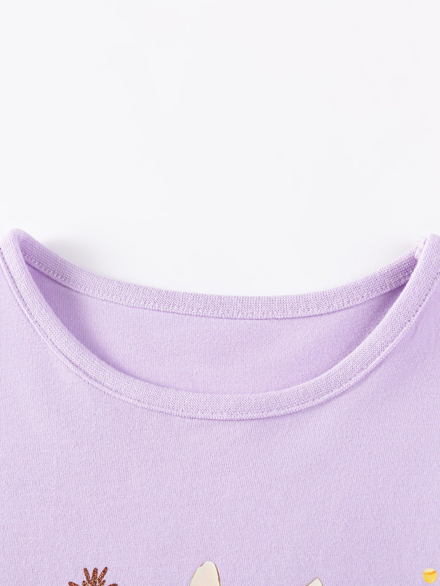 [Style] Kids' Dress, Autumn Long-sleeve Cotton Girls' Dress