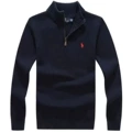 Navy blue-red label