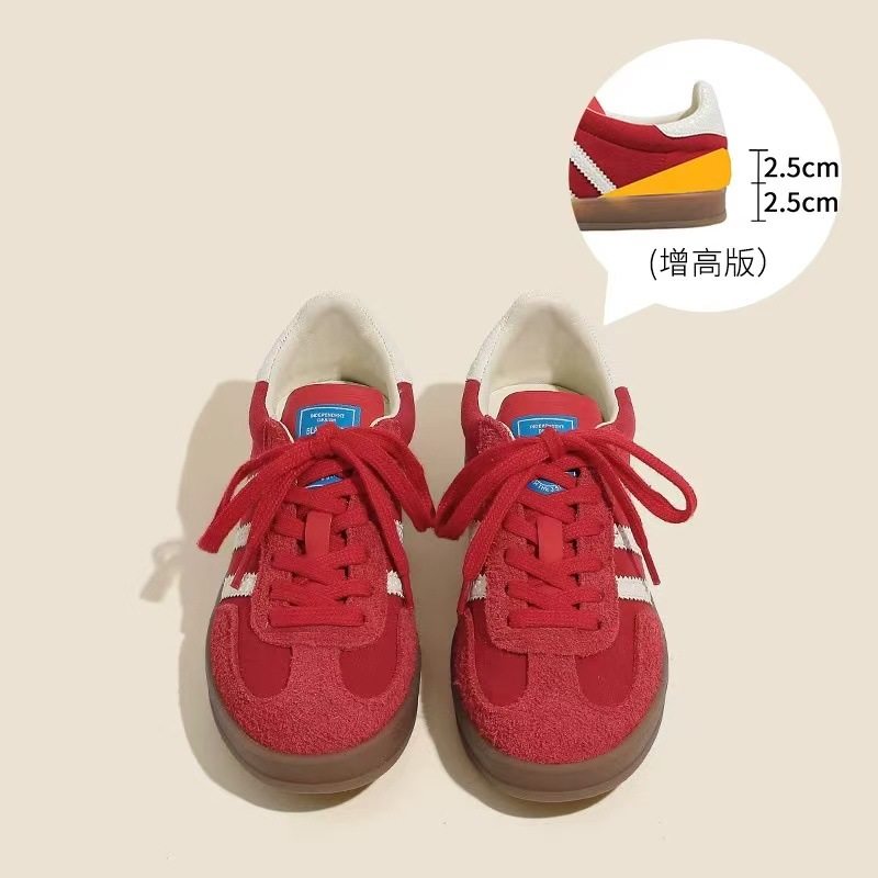 ライトスカーレット牛革（内側高さアップ）