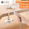 Multifunctional Wall-Mounted Silicone Magnetic Cable Management Belt Data Cable Storage Hanger Holder Buckle Organizer Artifact
