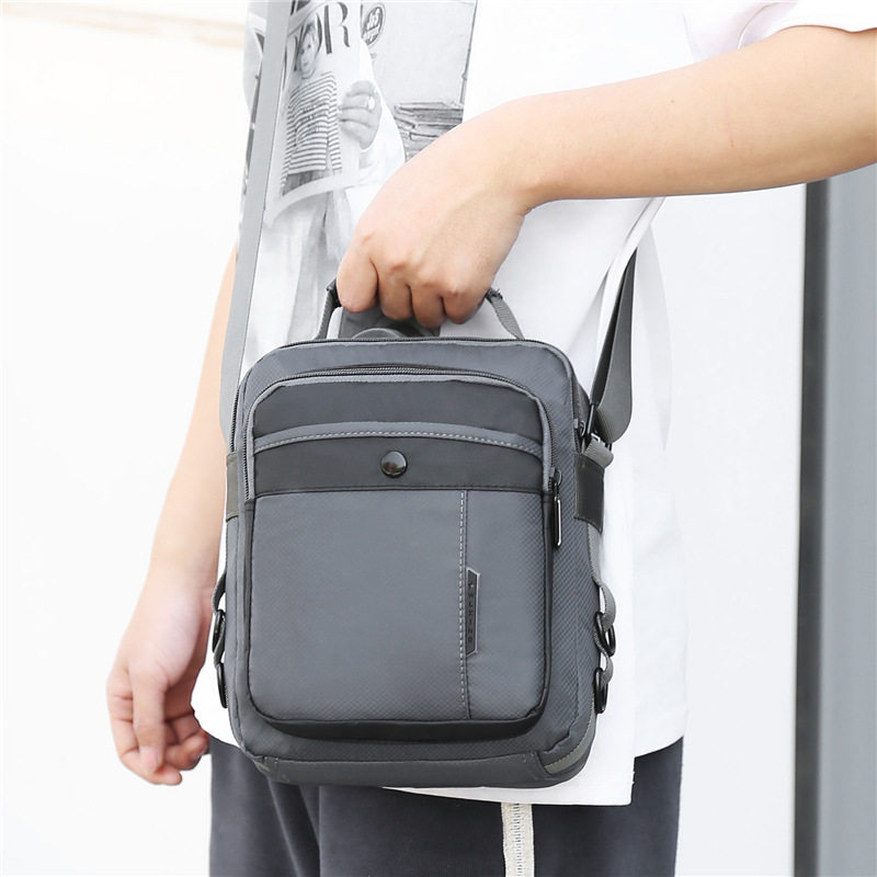 Crossbody Bag Men's Casual Oxford Cloth Men's Bag Waterproof Shoulder Bag Handbag Canvas Bag Wallet Men's Wholesale