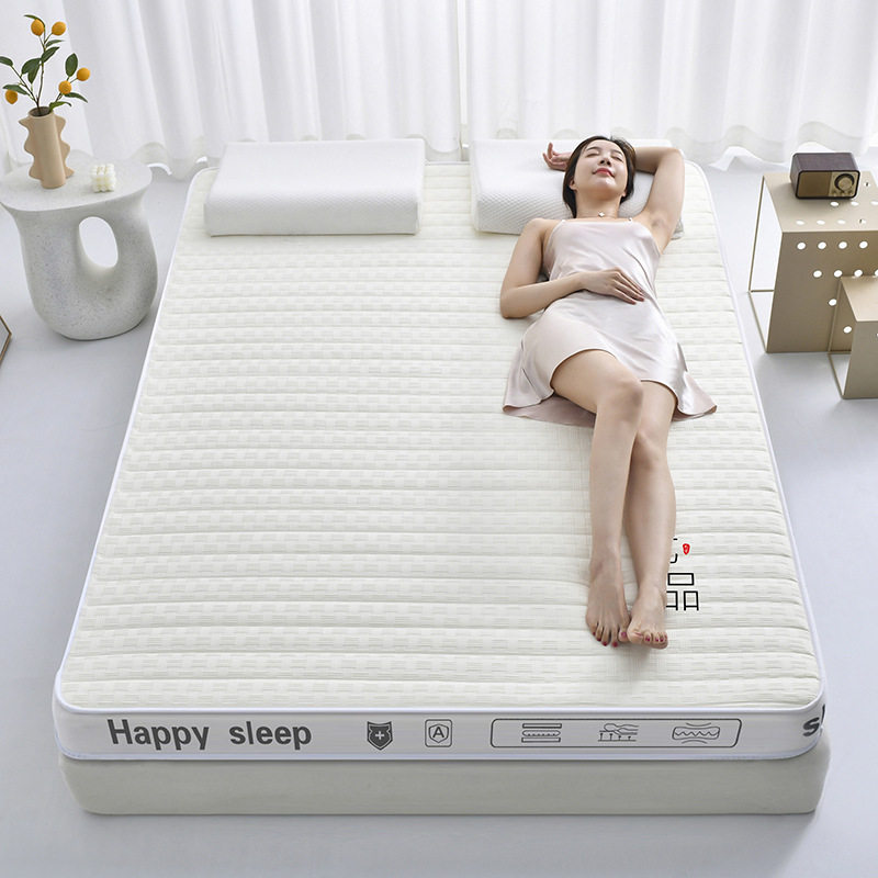 Latex Mattress Does Not Collapse, Thickened Super Soft Tatami Mattress Single and Double Student Dormitory Foldable Mattress Wholesale