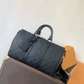 Black warrior embossed 25keepall