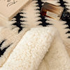 Class a Jacquard Thickeneded Cloud-Like Velvet Cashmere Double-Layer Blanket Quilt Thickeneded Nap Single Office Blanket