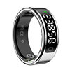 Cross-border R11C smart ring with display heart rate blood oxygen sleep monitoring step gesture control movement ring