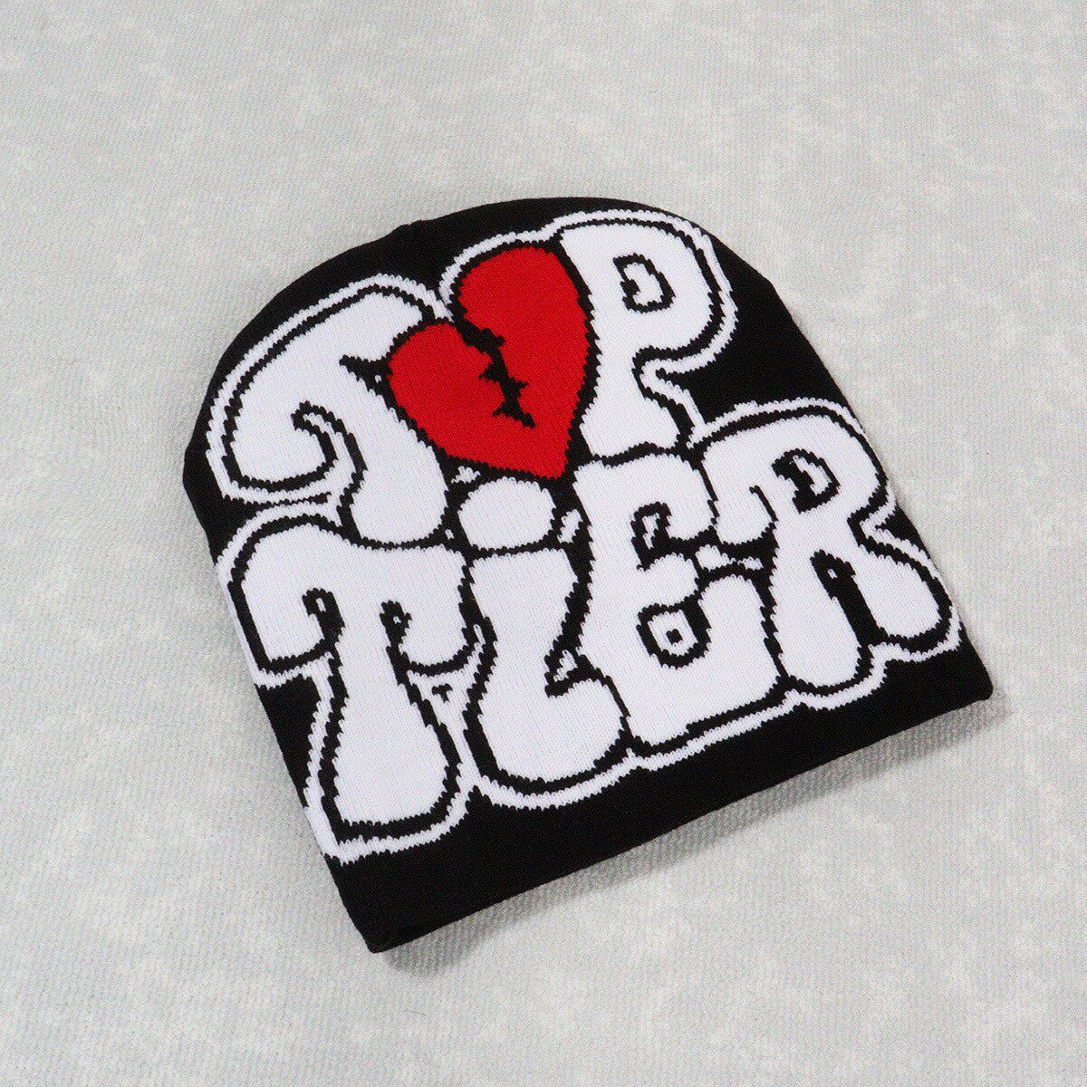 Cross-border hot sale Y2K multi-color letter TOP double-sided jacquard knitted hat European and American men and women trendy all-match street hip-hop