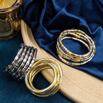 European and American Cross-Border Personalized Casual Twisting and Winding Snake-Shaped Design Adjustable High-End Women's Necklace Necklace Jewelry