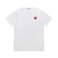 C083 white hot diamond red heart