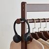 Simple Floor-Standing Clothes Rack for Home Use, Entryway Coat Rack, Space-Saving Small Bedroom Mobile Corner Coat Rack