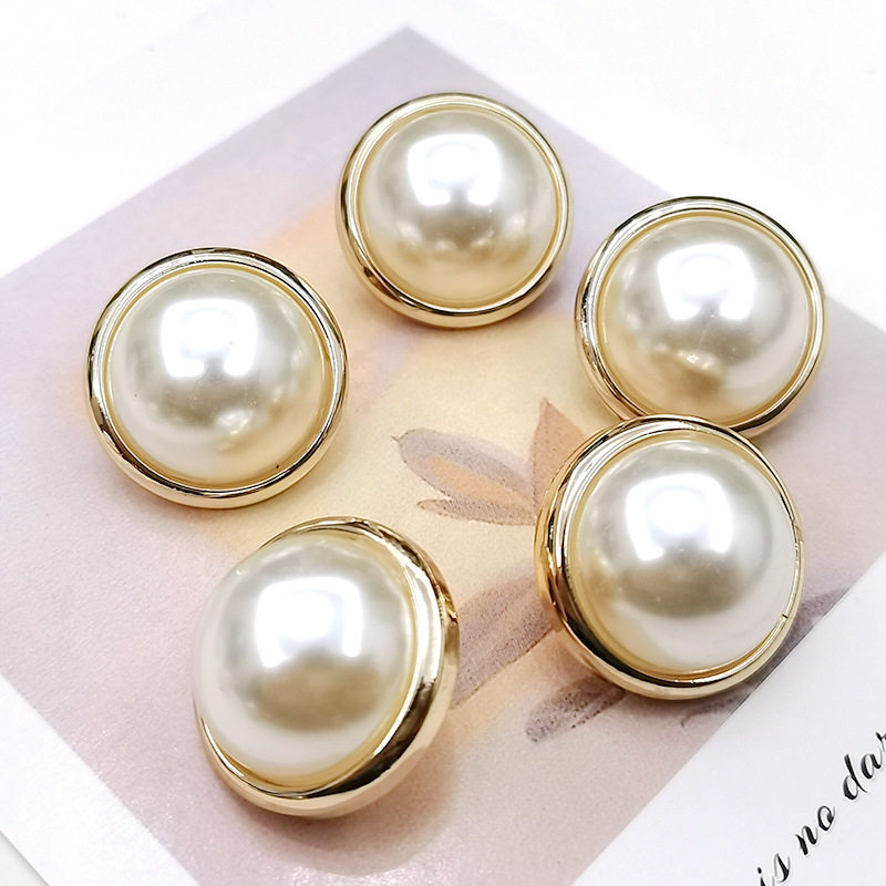 Plastic Buttons Wholesale Pajamas Pearl Women's Tops Shirts Woolen Sweaters Accessories Hand-Sewn Buttons Pearl Buttons