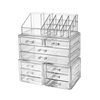Multi-layer Cosmetic Storage Box Dressing Table Lipstick Mask Skin Care Products Storage Rack Desktop Drawer Transparent Arrangement Box