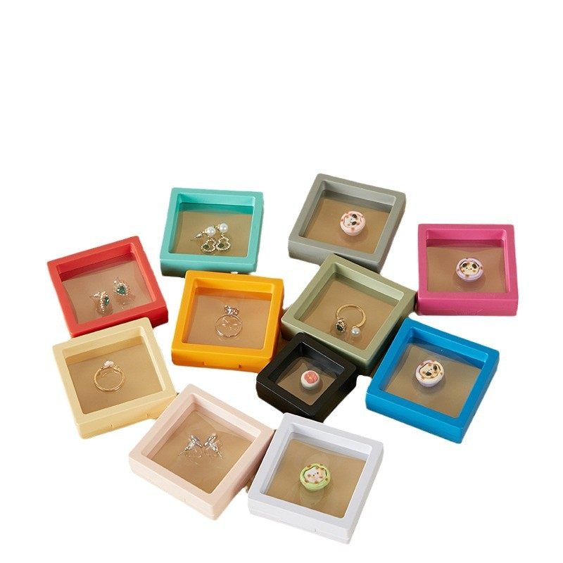 Pe Suspended Box Jewelry Display Suspended Packaging Box Jewelry Dust-Proof Storage Box Pe Film Transparent Bracelet Box