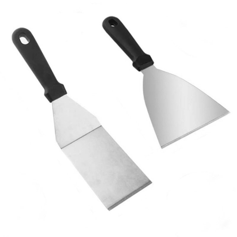 Outdoor BBQ Barbecue Tools 15 Piece Set Stainless Steel Grill Shovel Cooking Shovel Teppanyaki Stainless Steel Combination Baking Tool