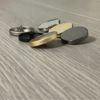 Metal Buttons, Flat High-End Hand-Stitched Buttons, Coat, Trench Coat, High-Neck Sweater, Cardigan Buttons, Exquisite Round Buttons