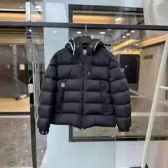 M's 24 New Thickeneded Warm Printed Short down Jacket Loose Casual Jacket