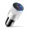 Small steel gun PD with packaging 38W double fast charge A + C car charger type-c