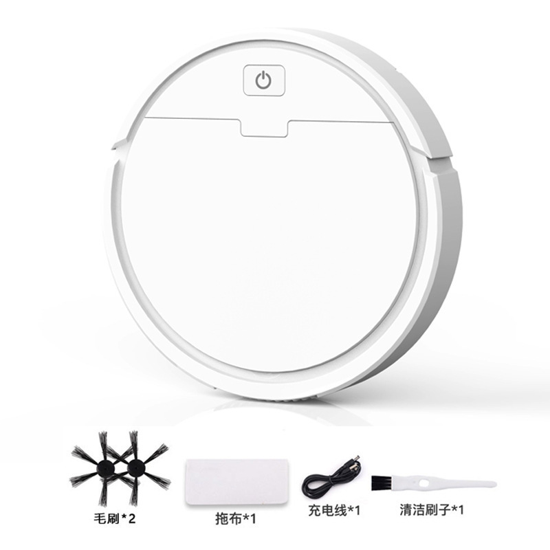 跨境自动回充扫地机器人三合一家用充电智能一体真空扫地机110V