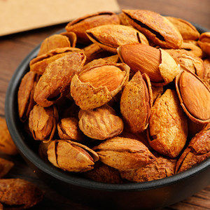 New Thin-Shell Almonds, Hand-Peeled Almonds, Almonds, Dried Fruits, Roasted Seeds and Nuts, Snacks, Paper-Skinned Almonds