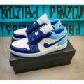 Blue white