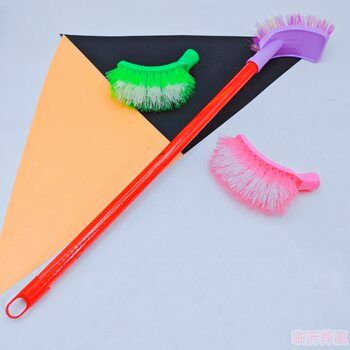 Nourishing Source Plastic Toilet Brush Set Bathroom Toilet Cleaning Brush Long Handle Brush Household Toilet Cleaning Brush No Dead Angle Soft Brush