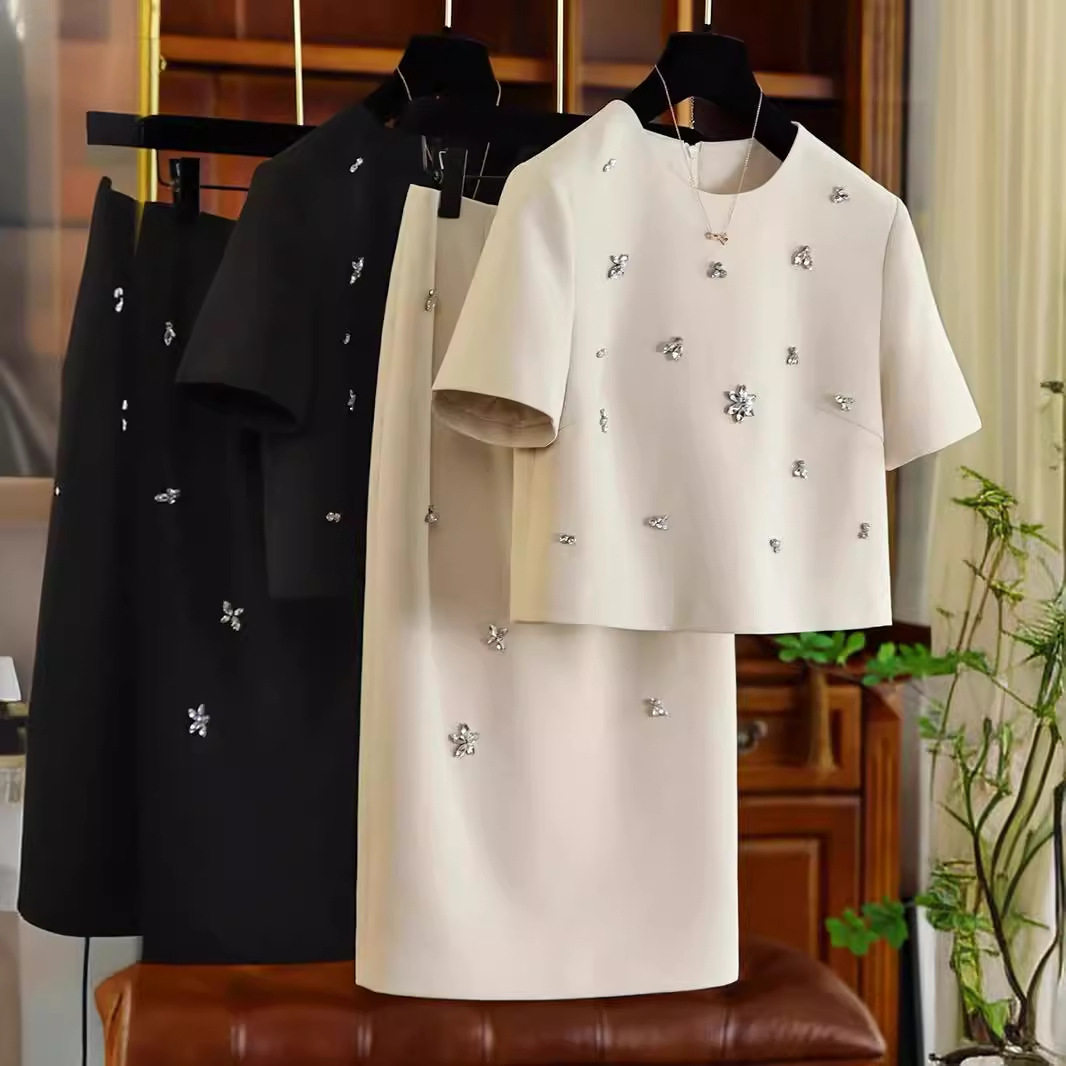 Chân váy xếp ly nữ xòe phong cách Chanel, chất liệu polyester cao cấp