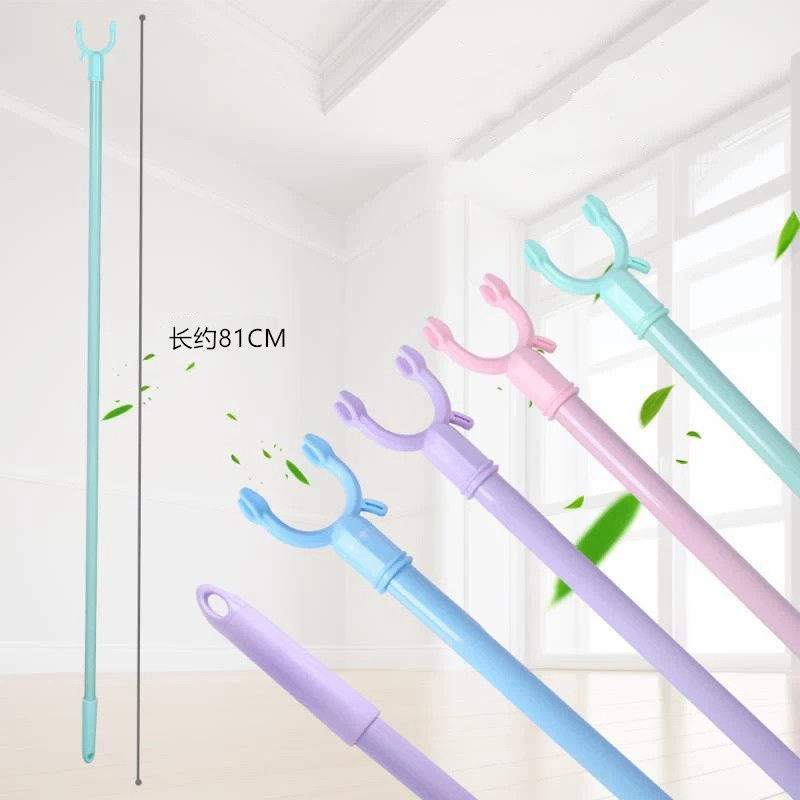 Clothes Drying Rod for Home Use, Telescopic Clothes Hanger Rod, Stainless Steel Clothes Drying Rod, Clothes Hanging Rod, Clothes Picker Rod Wholesale