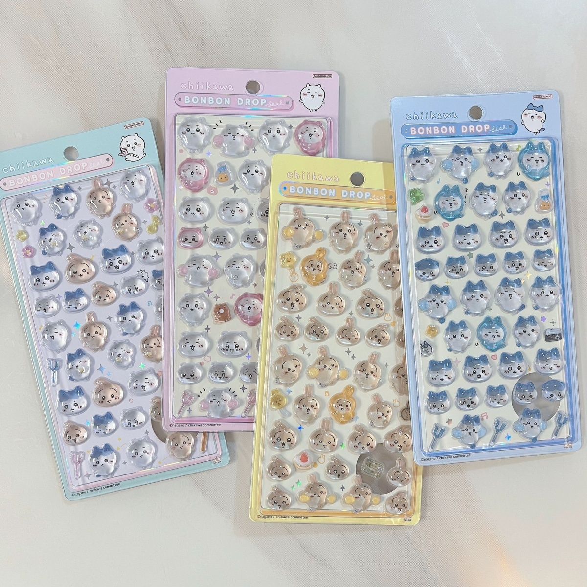 สติกเกอร์คริสตัลเจลลี่ 3 มิติ ลาย Jiyikawa น่ารัก สติกเกอร์ตกแต่งเคสโทรศัพท์มือถือและแท็บเล็ต ลาย Jiyi Usaki Xiaoba