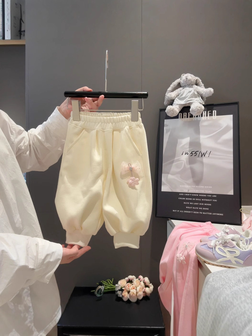 Baby Girl Sports Pants, New Spring Style, Versatile Casual Trousers for Big Girls, Infant Outerwear Long Pants