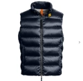 Navy blue down vest