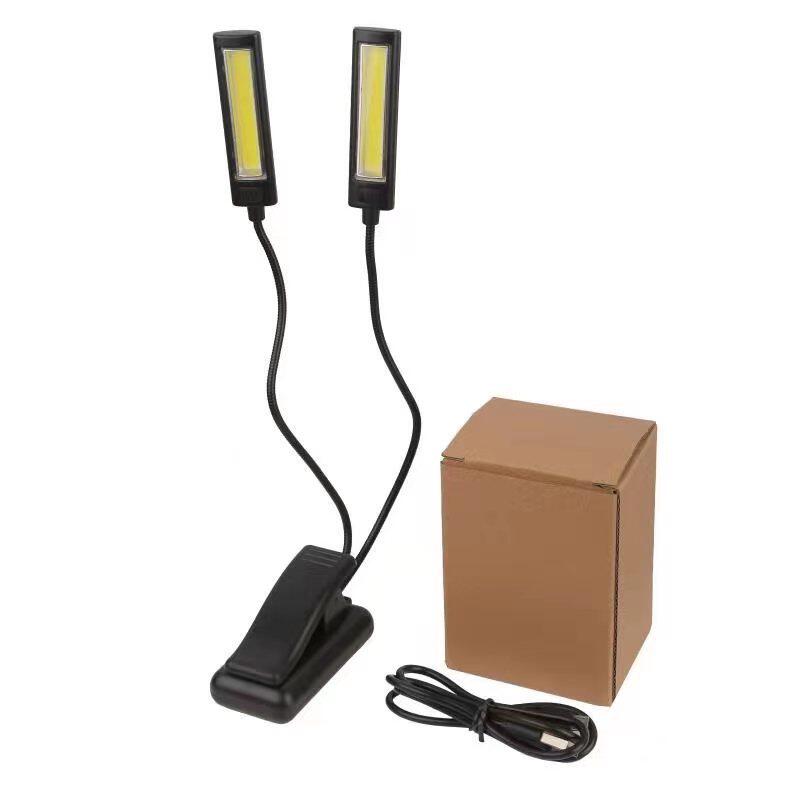 Cross-Border Supply USB Night Light Led Eye Protection Desk Lamp Computer Portable Mini Plug-In Power Bank Reading Barbecue Lamp
