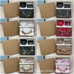 Foreign Trade Brand C's Popular Three-Piece Set Exquisite Box Set Crossbody Bag 2026 European and American Simple Stylish Chain Small Square Bag
