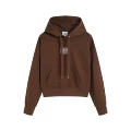 Brown [hooded small label embroidery]