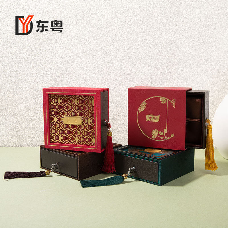 Ancient French Tassel Heritage Box Drawer Type Jewelry Box Bracelet Box Jewelry Box Jade Jewelry Box Bracelet Play Box