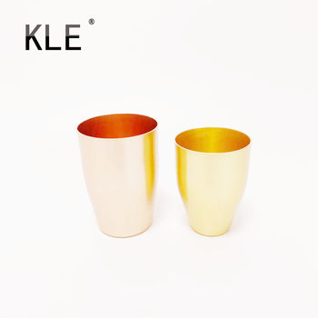 Reusable Aluminum Cup Food Grade Alumina Quick-Frozen Conical Cola Drink Cup Wholesale Source Factory Can Be Customized