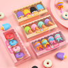 Children's Creative Simulation Eraser Student Cute Boxed Eraser Dessert Shape Pencil Eraser Stationery Small Gifts
