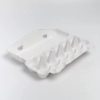 12-Pack White Pulp Egg Cartons, Pulp Egg Trays, Egg Packaging Pulp Trays