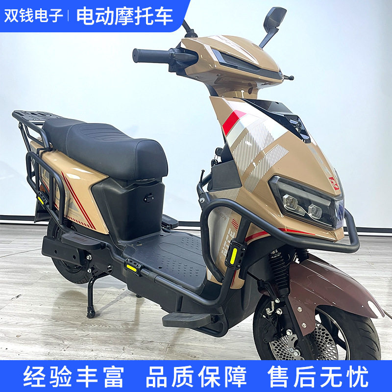 Национальный стандарт электромобиля Zhenbao со сверхдолгим сроком службы аккумулятора электрический мотоцикл для взрослых мужчин и женщин новый высокоскоростной электрический мотоцикл-аккумуляторный автомобиль Изображение 1