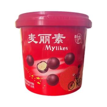 Postage Liang Feng Mai Li Su 120g * 2 Barreled Children's Chocolate Bean Snacks Childhood Taste (Cocoa Butter Subgeneration)