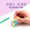 Color rainbow eraser wholesale wipe clean not to drop primary school students learning supplies kindergarten opening prizes