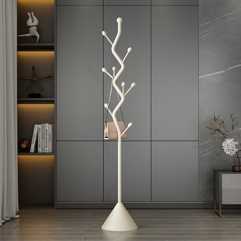 Carefully Selected Coat Rack Floor-Standing Bedroom Clothes Rack Home Living Room Vertical Simple Clothes Storage Rack