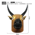 Golden bull head cover
