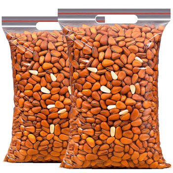 On behalf of the new northeast pine nuts 500g net weight hand peeled open red pine nuts bulk nuts snacks dried fruit wholesale